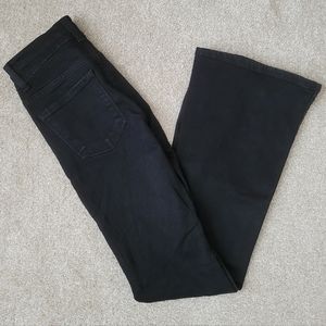 Flying Monkey Flare Bootcut Black Jeans